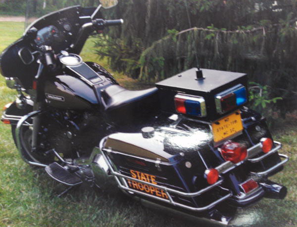 Maryland police motorcycle