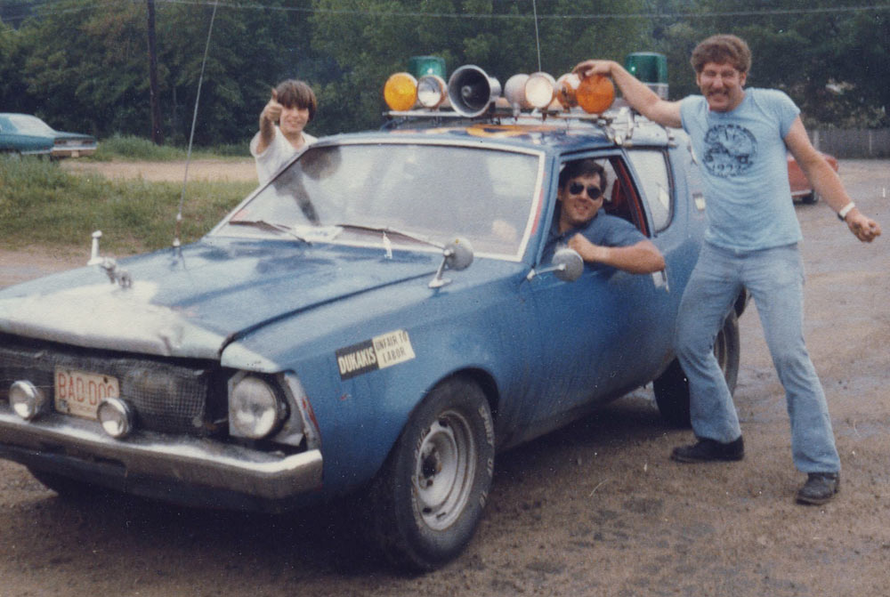 Massachusetts police car