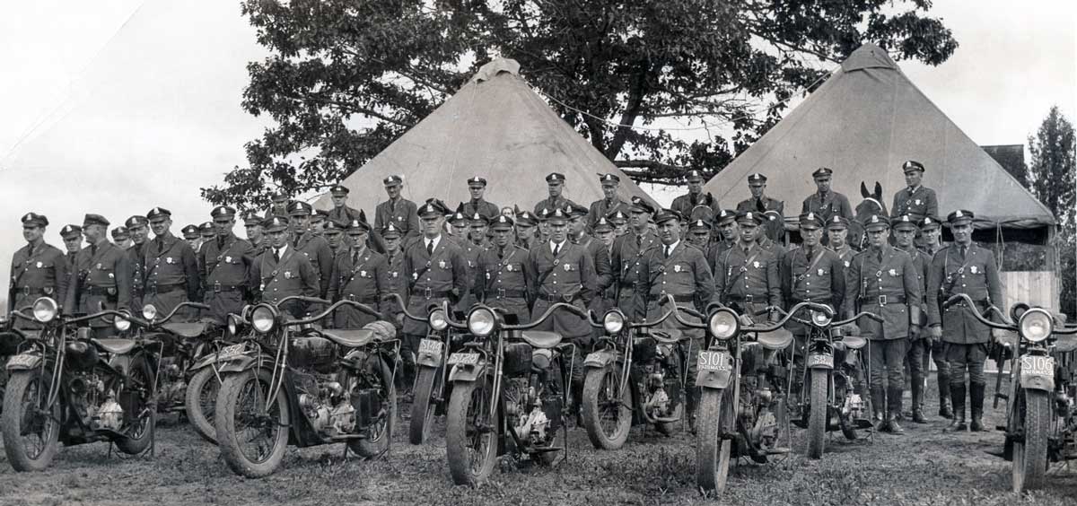 Massachusetts police motorcycle