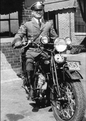 Massachusetts 1931 police motorcycle