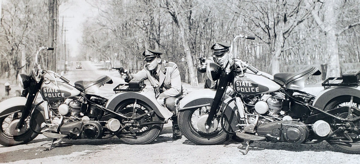 Massachusetts police motorcycle