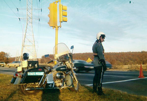 Massachusetts police license plate image