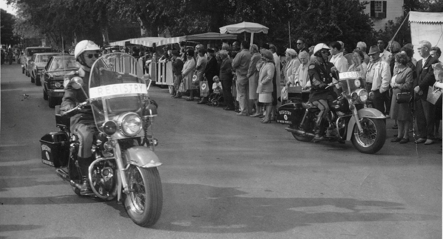 Massachusetts police motocycle