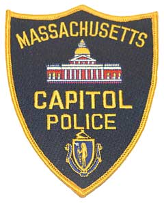 Massachusetts police patch image