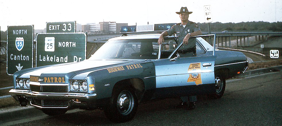 Mississippi police car