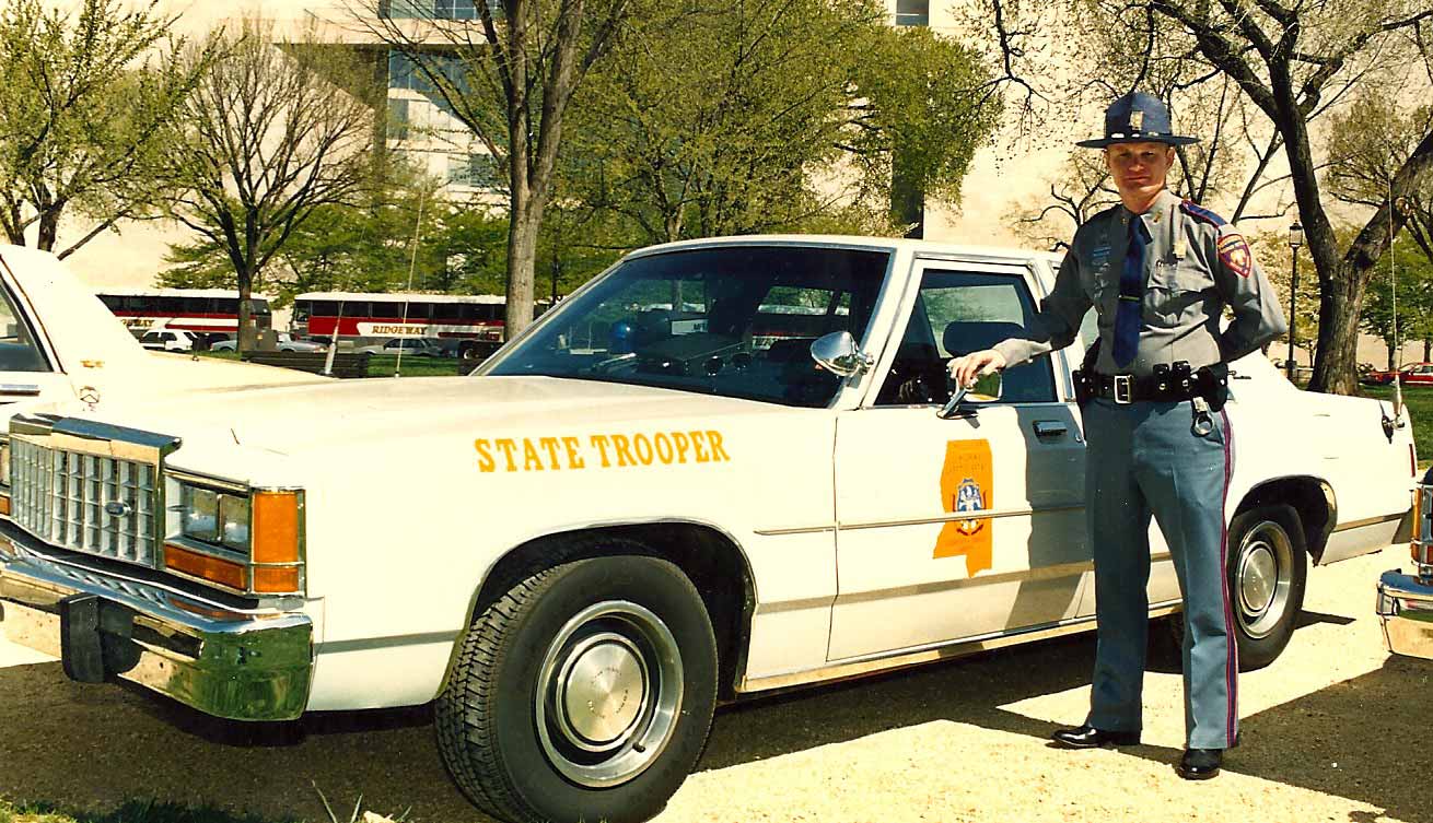 Mississippi police car