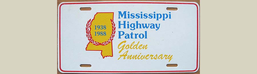 Mississippi license plate image