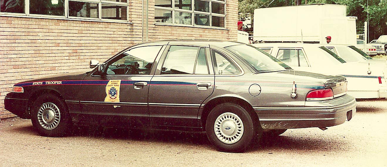 Mississippi police car