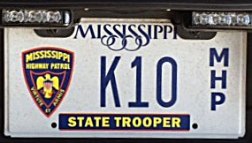 Mississippi license plate image