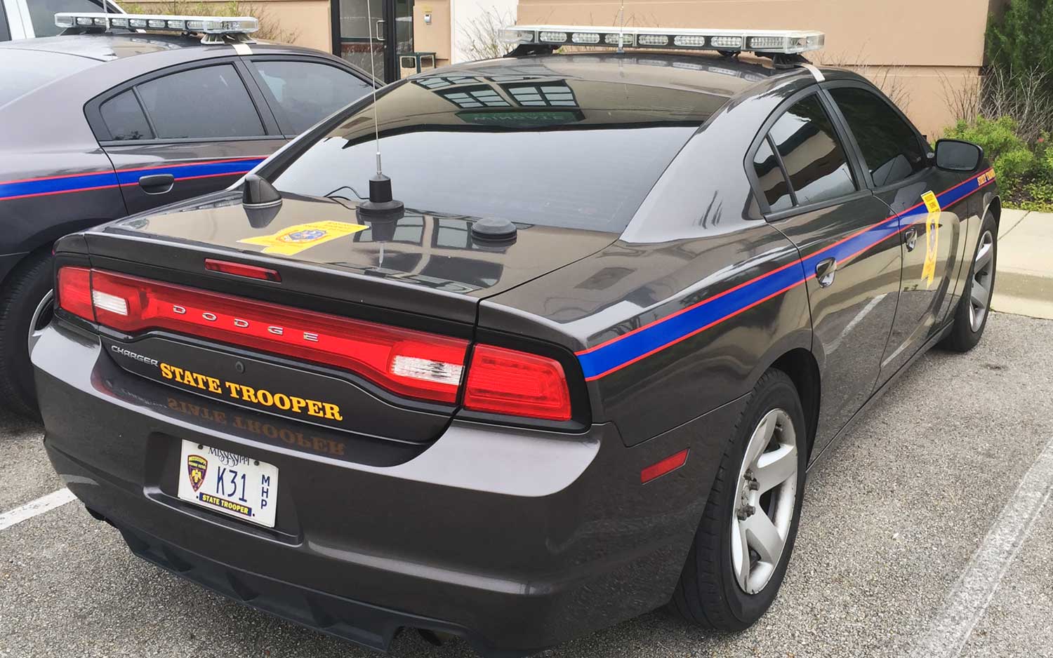 Mississippi police car