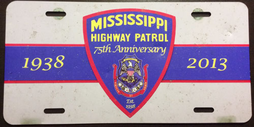 Mississippi license plate image