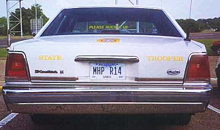 Mississippi license plate image