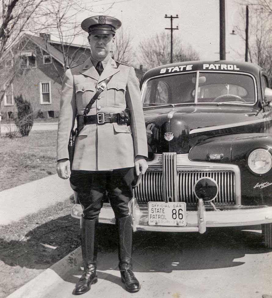 Missouri 1939 police car image