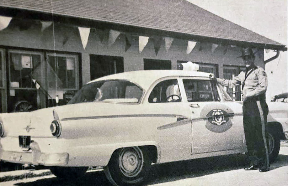 Missouri 1956 police car image