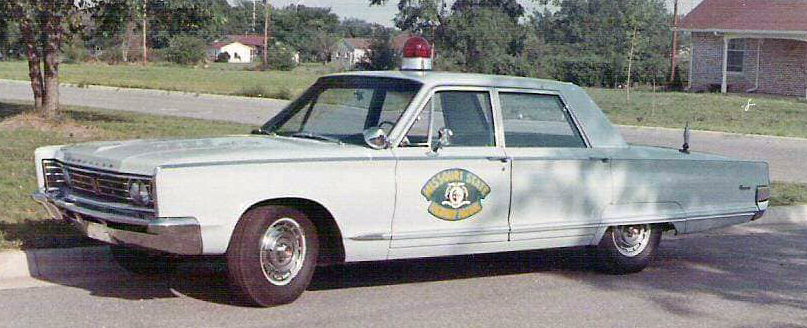 Missouri 1966 police car image