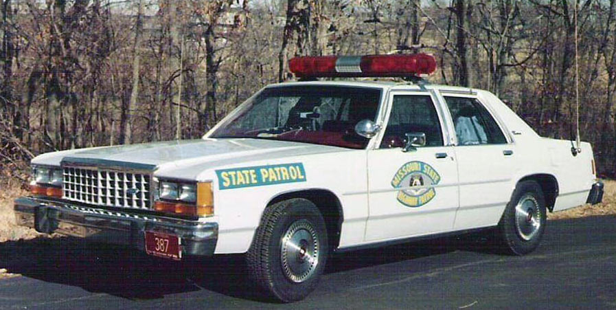 Missouri 1986 police car 