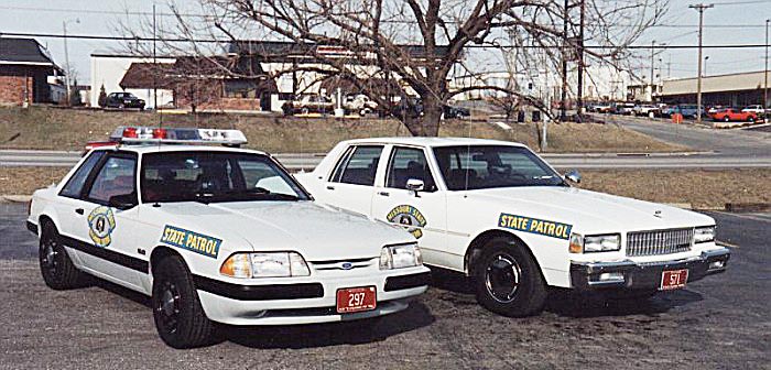 Missouri 1989 police car 