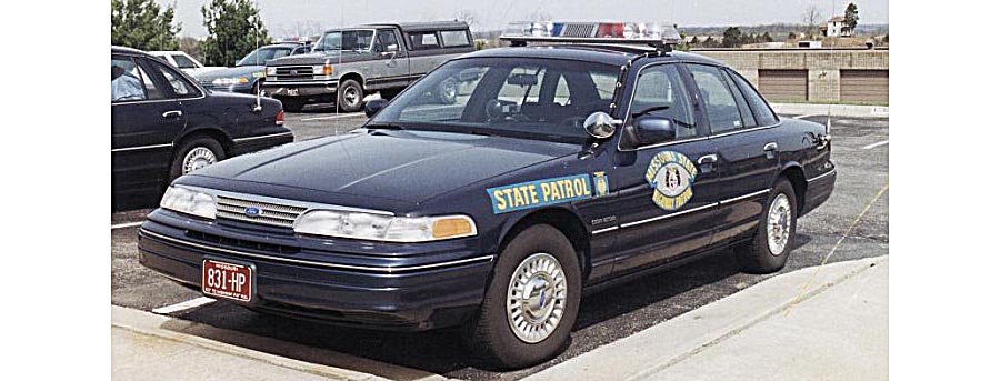 Missouri 1992 police car image