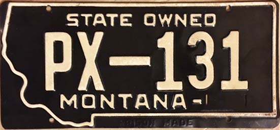 Montana license plate image