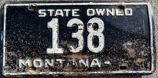 Montana license plate image