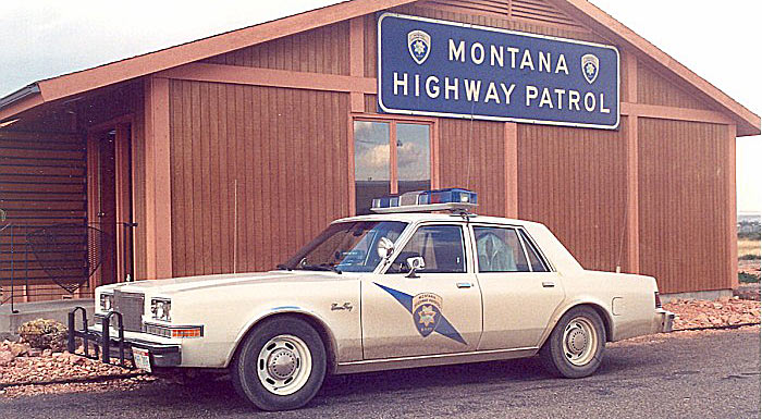 Montana police car image