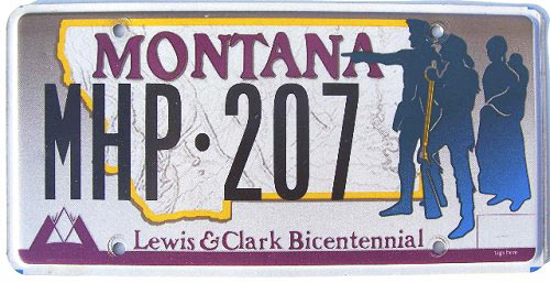 Montana license plate image