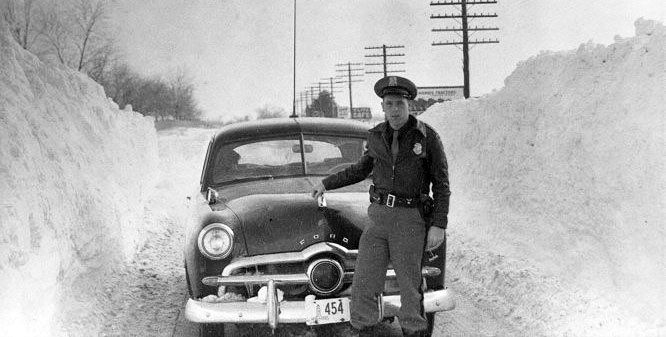 Nebraska police car