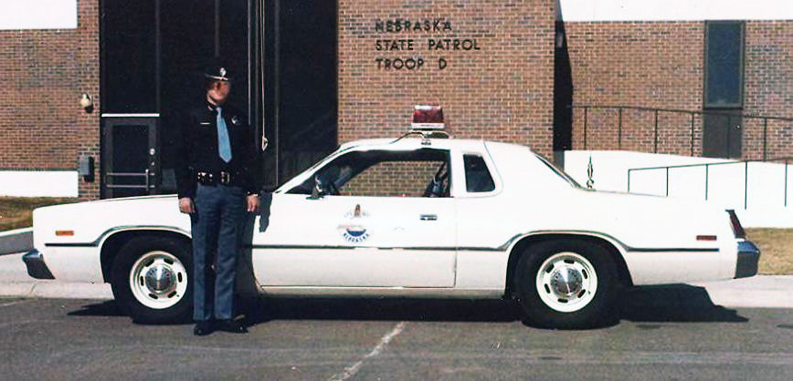 Nebraska police car