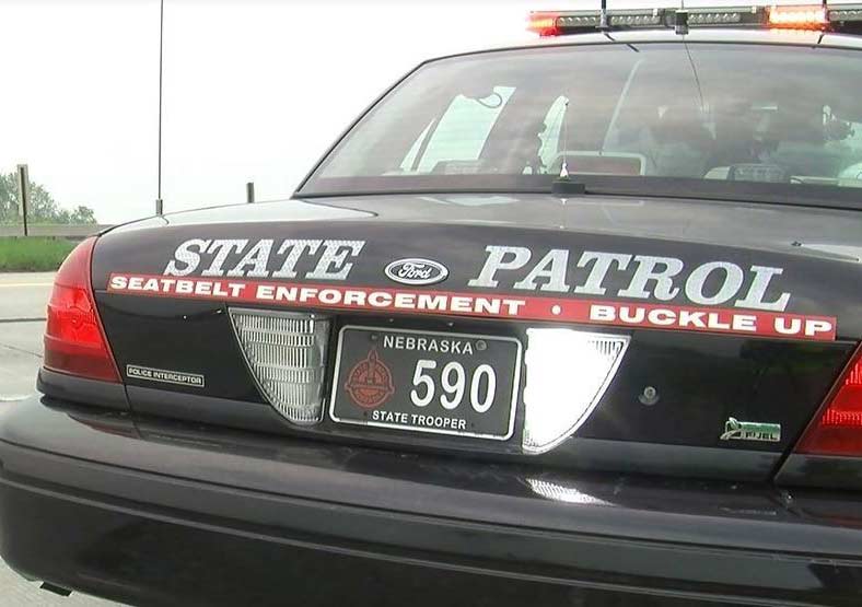 Nebrask police car