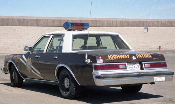 Nevada police license car