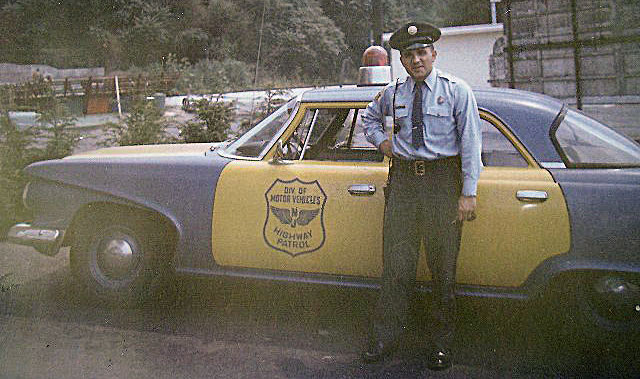 New Jersey 1960 police car