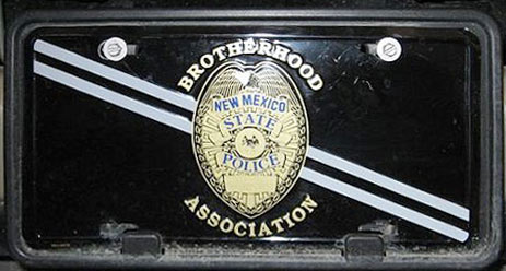 New Mexico license plate image