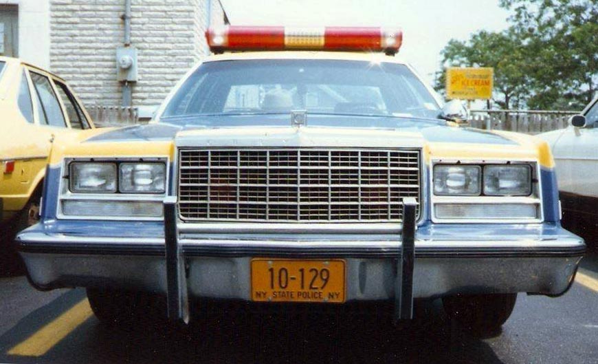 New York license plate image