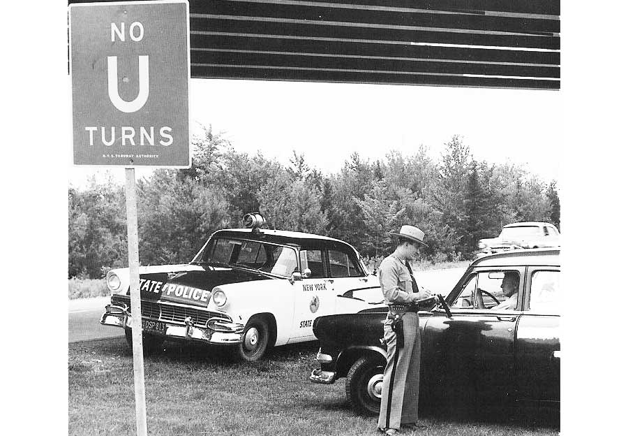 New York license plate image