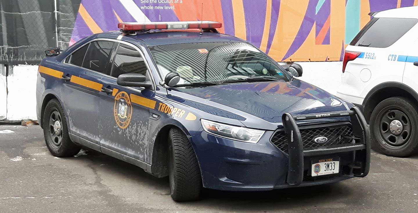New York police car