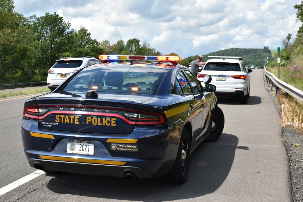 New York police car