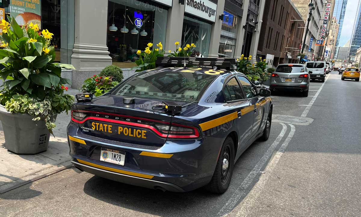 New York police car