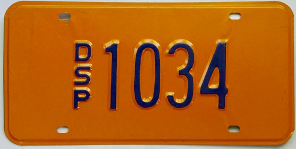 New York license plate image