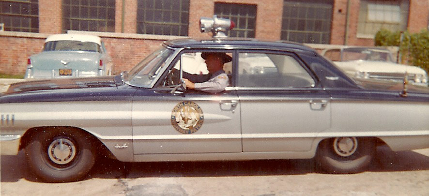 North Carolina police license plate image