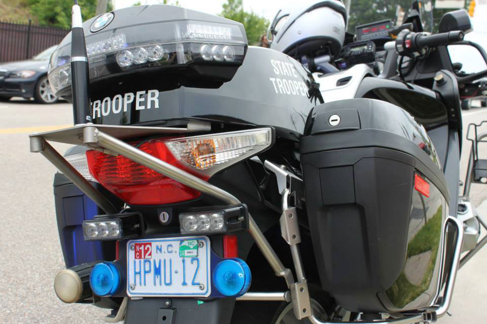 North Carolina police motorcycle