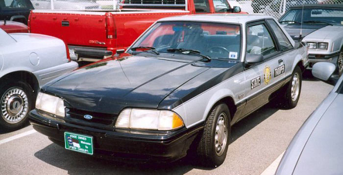 North Carolina police car