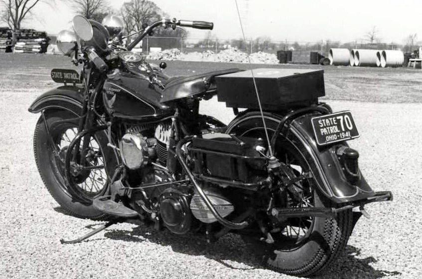 Ohio police motorcycle