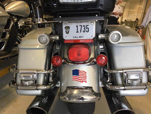 Ohio police motorcycle