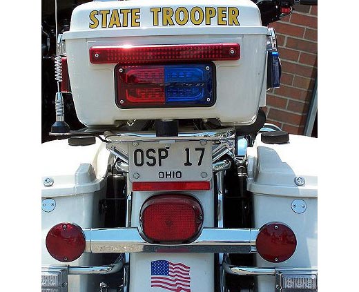 Ohio police motorcycle