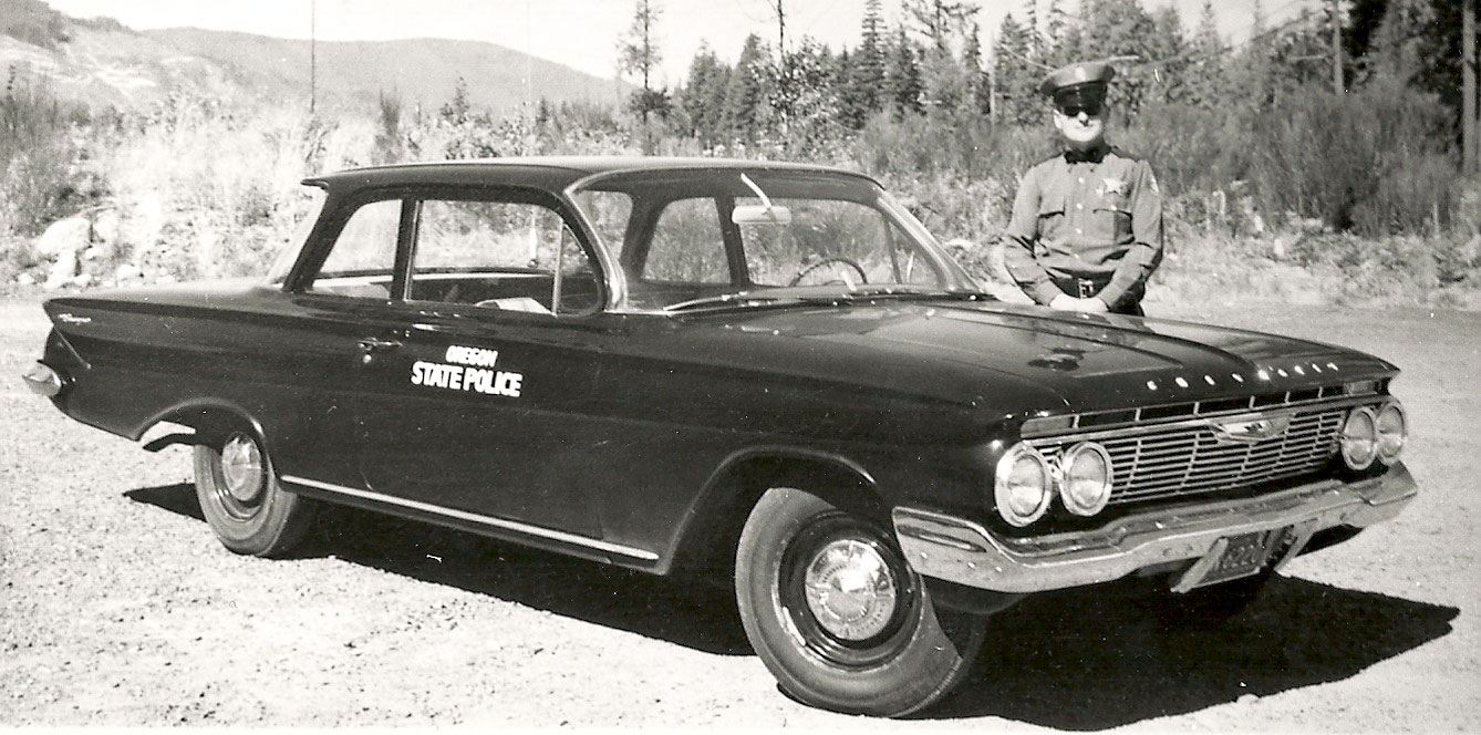 Oregon  police car