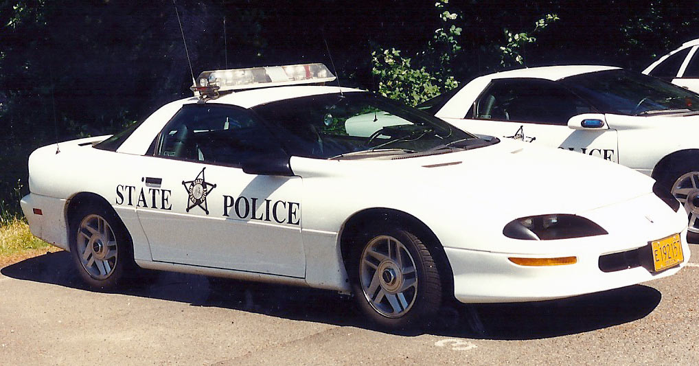 Oregon  police car