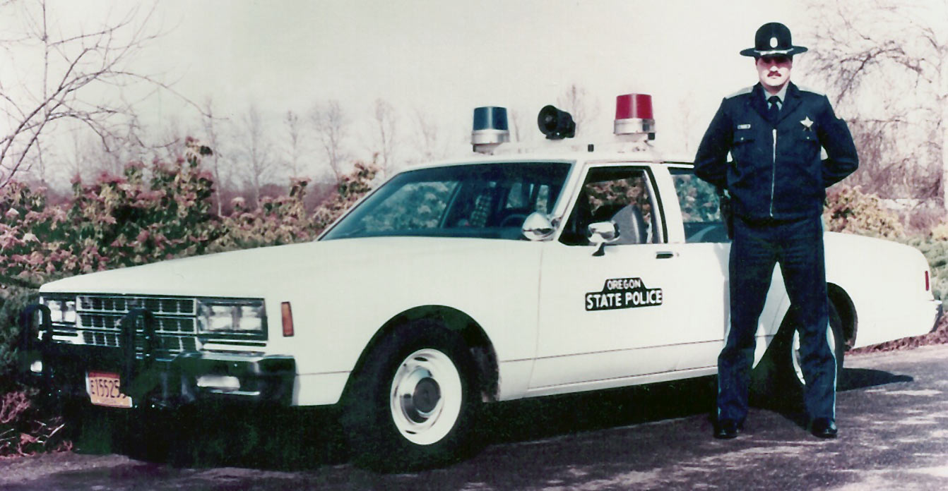 Oregon  police car