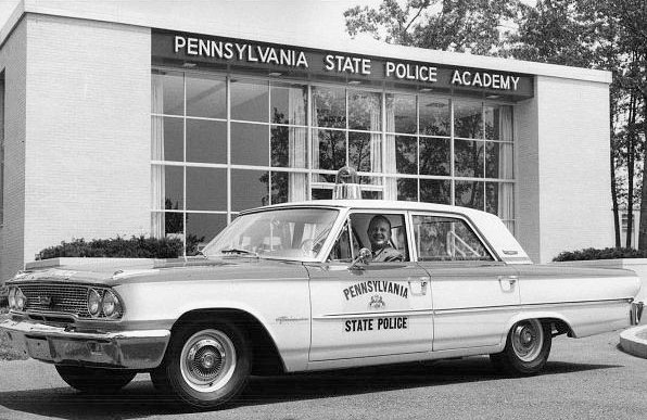 Pennsylvania  police license plate