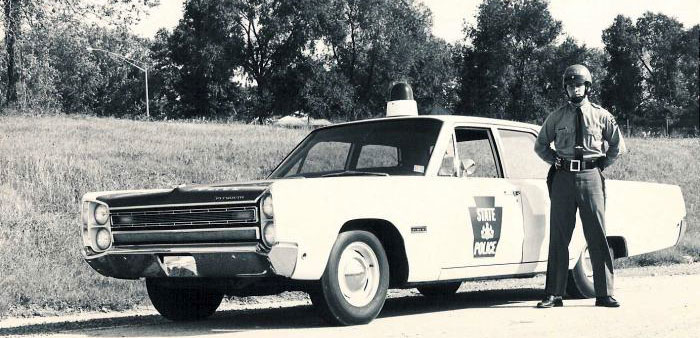 Pennsylvania  police license plate