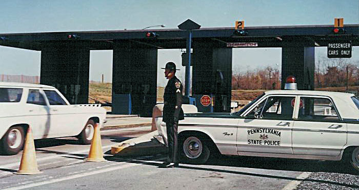 Pennsylvania  police license plate